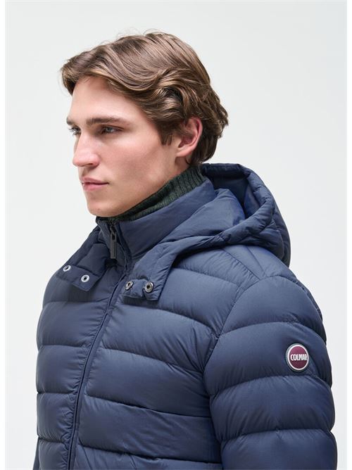 quilted jkt with detachable hood padded with natural down COLMAR ORIGINAL | 12000052 4ZP68